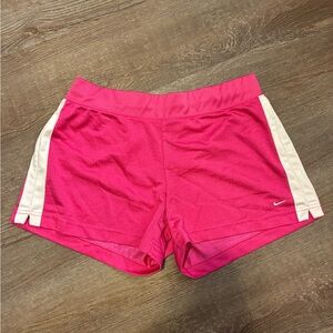 Hot Pink Nike athletic shorts